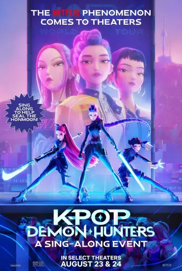 Poster to the movie "KPop Demon Hunters" #511040