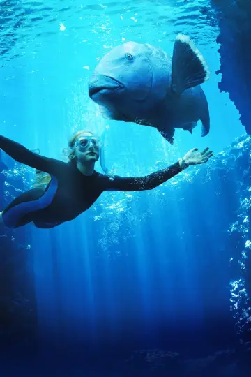 Poster to the movie "Blueback" #402002