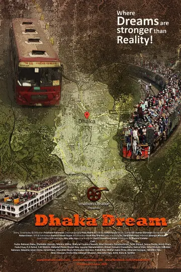 Poster to the movie "Dhaka Dream" #1148157