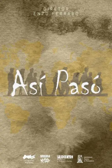 Poster to the movie "Así Pasó" #1189318