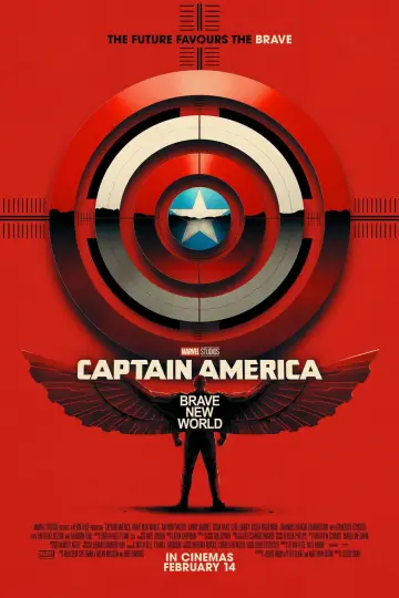 Poster to the movie "Captain America: Brave New World" #1196772