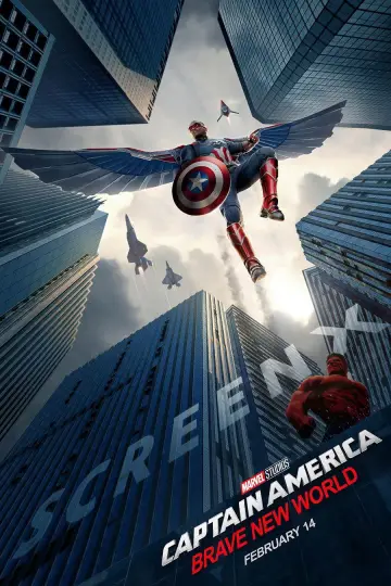 Poster to the movie "Captain America: Brave New World" #552299