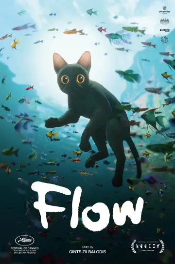 Poster to the movie "Flow" #586688
