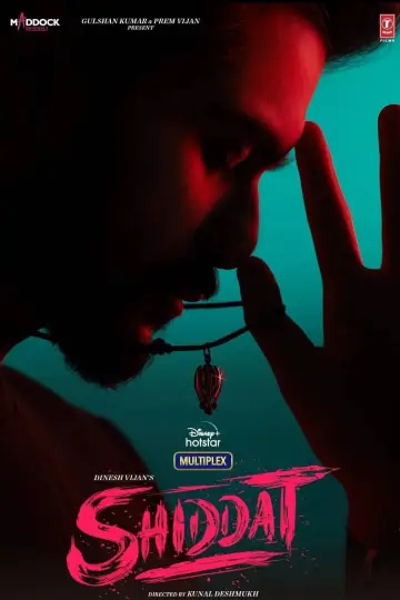 Poster to the movie "Shiddat" #839191