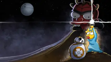 Backdrop to the movie "Maggie Simpson in "The Force Awakens from Its Nap"" #1579777