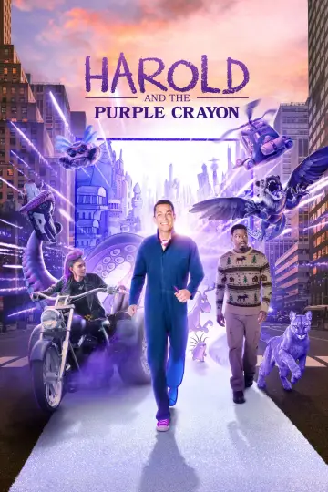 Poster to the movie "Harold and the Purple Crayon" #653483