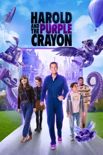 Poster to the movie "Harold and the Purple Crayon" #653491
