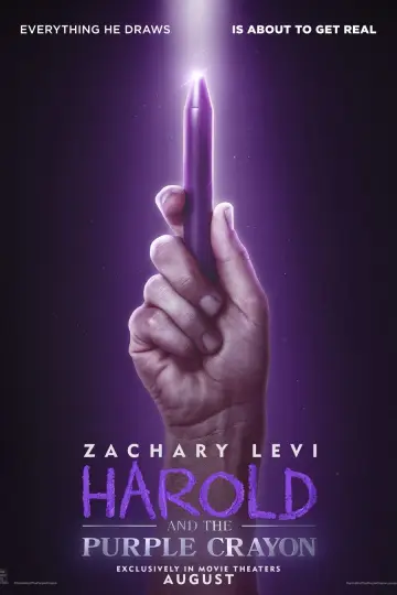 Poster to the movie "Harold and the Purple Crayon" #653497