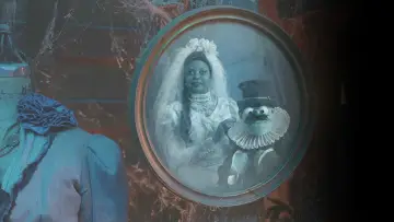 Backdrop to the movie "Muppets Haunted Mansion" #334880