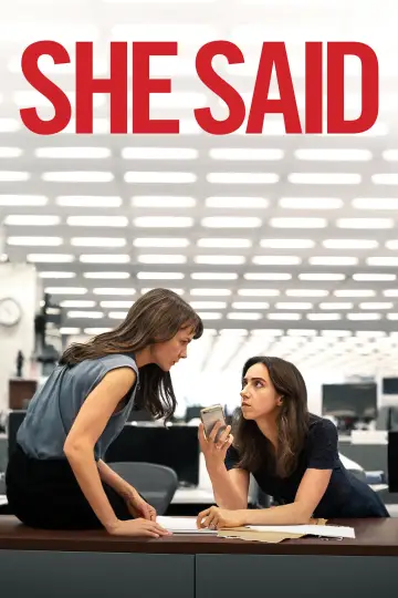 Poster to the movie "She Said" #894459