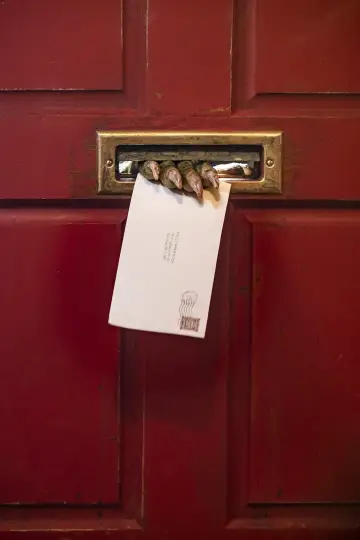 Poster to the movie "The Portable Door" #326869