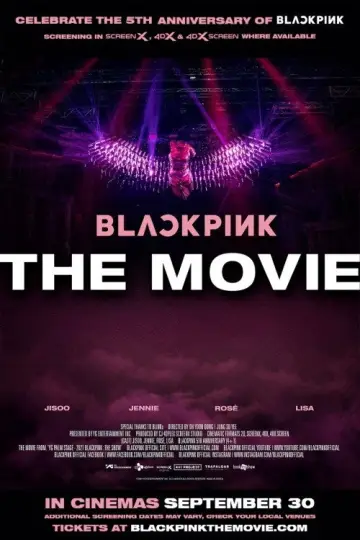 Poster to the movie "BLACKPINK: The Movie" #1058491