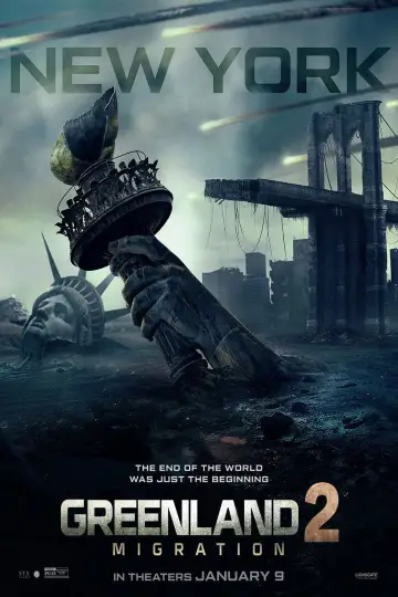 Poster to the movie "Greenland 2: Migration" #506967