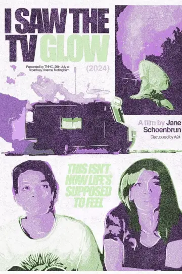 Poster to the movie "I Saw the TV Glow" #1198824