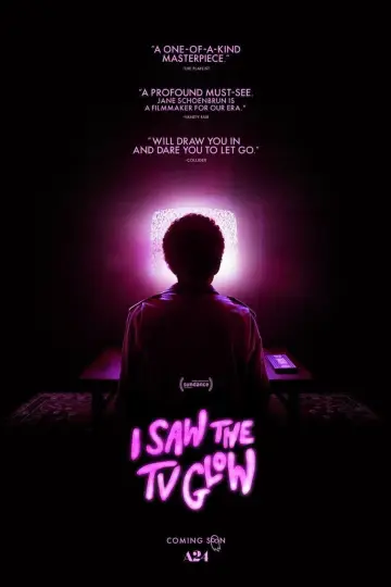 Poster to the movie "I Saw the TV Glow" #594502