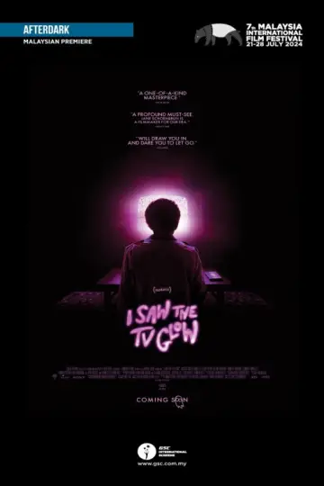 Poster to the movie "I Saw the TV Glow" #594517