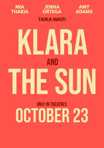 Poster to the movie "Klara and the Sun" #925561