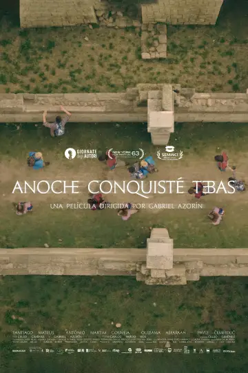 Poster to the movie "Last Night I Conquered the City of Thebes" #1570550