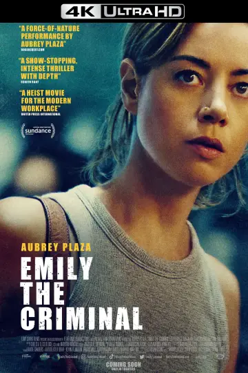Poster to the movie "Emily the Criminal" #77112