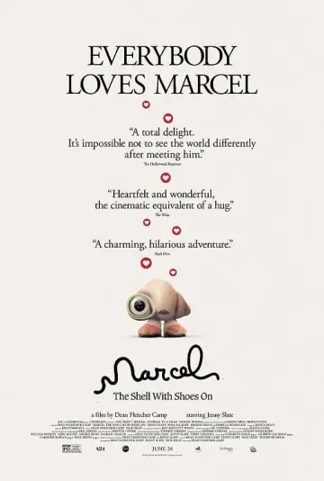Poster to the movie "Marcel the Shell with Shoes On" #58806