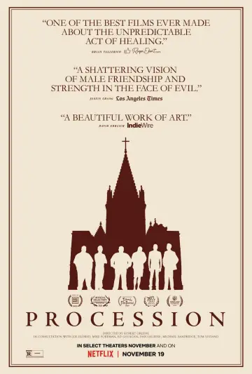 Poster to the movie "Procession" #1658394
