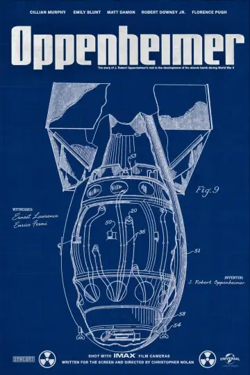 Poster to the movie "Oppenheimer" #829170