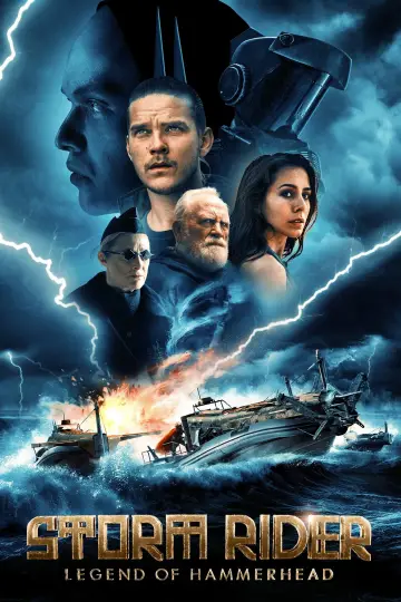Poster to the movie "Storm Rider: Legend of Hammerhead" #975609