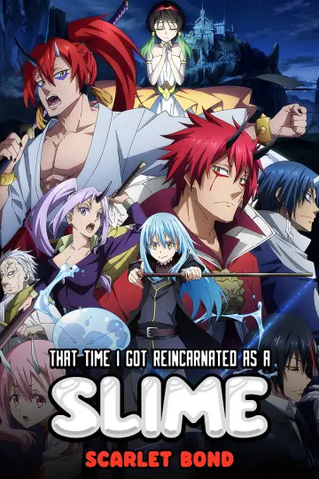 Poster to the movie "That Time I Got Reincarnated as a Slime the Movie: Scarlet Bond" #856247