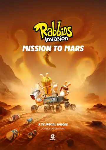 Poster to the movie "Rabbids Invasion: Mission To Mars" #14378