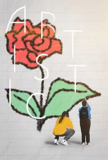 Artistic poster