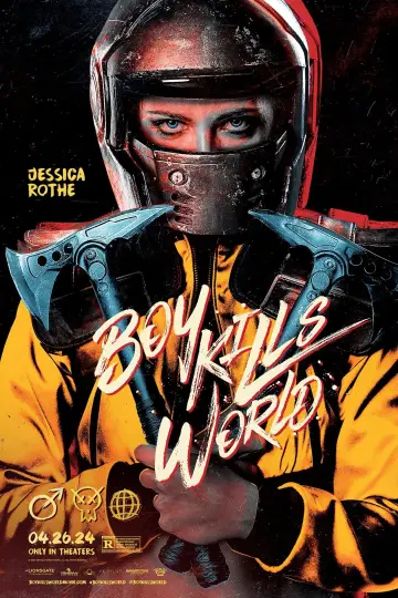 Poster to the movie "Boy Kills World" #612088