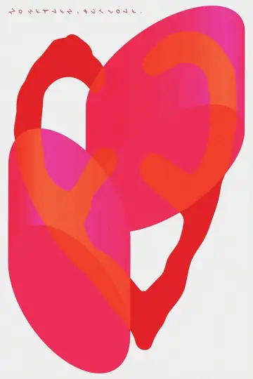 Poster to the movie "No Heaven, But Love." #1172655