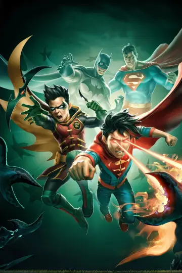 Poster to the movie "Batman and Superman: Battle of the Super Sons" #906039