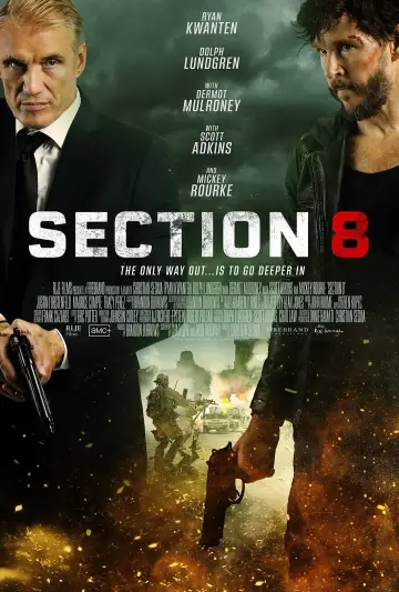 Poster to the movie "Section 8" #904957
