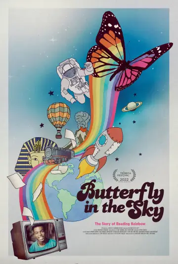 Poster to the movie "Butterfly in the Sky" #1016167