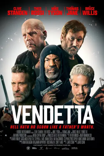Poster to the movie "Vendetta" #812161