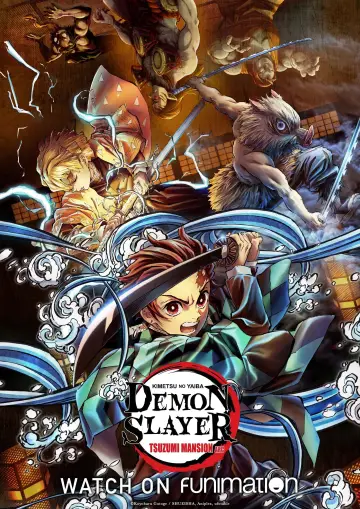Poster to the movie "Demon Slayer: Kimetsu no Yaiba - Tsuzumi Mansion Arc" #723633