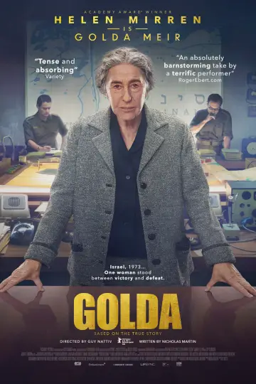 Poster to the movie "Golda" #121914
