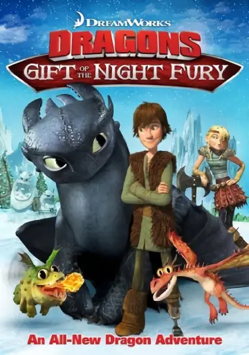 Poster to the movie "Dragons: Gift of the Night Fury" #120380