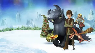 Backdrop to the movie "Dragons: Gift of the Night Fury" #903695