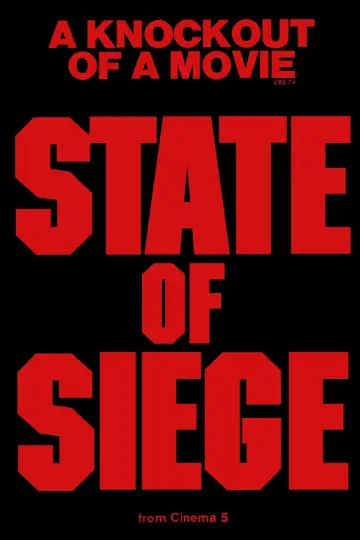 Poster to the movie "State of Siege" #1089309