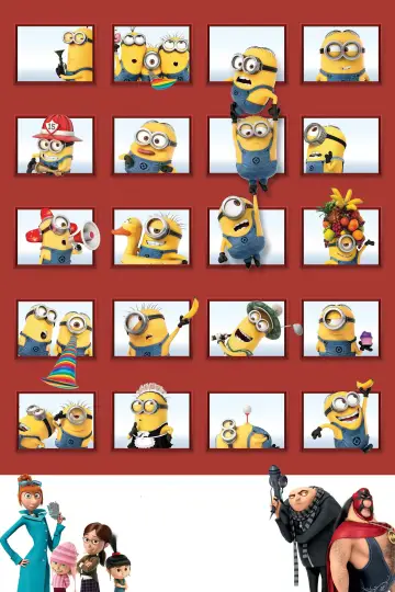 Poster to the movie "Despicable Me 2" #596543