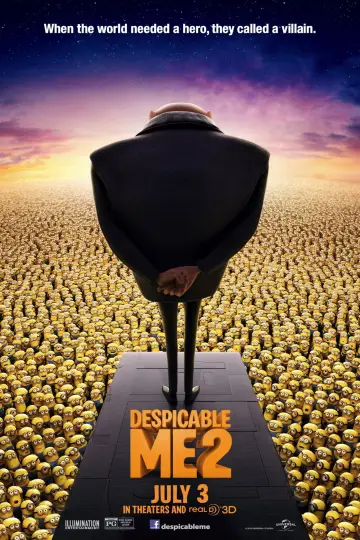 Poster to the movie "Despicable Me 2" #773183