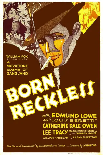 Poster to the movie "Born Reckless" #1136491