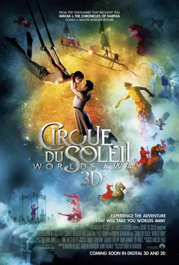 Poster to the movie "Cirque du Soleil: Worlds Away" #1043288
