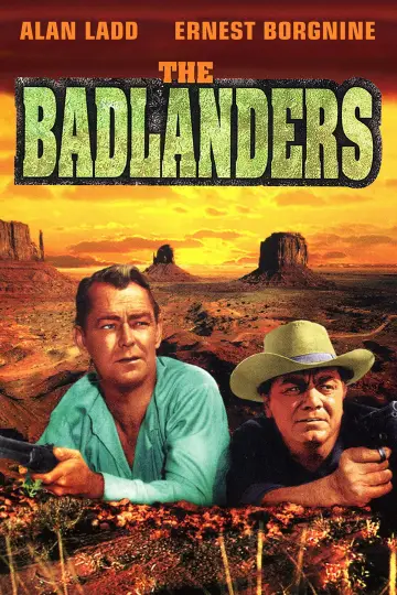 Poster to the movie "The Badlanders" #1131535