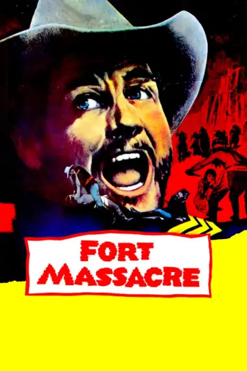 Poster to the movie "Fort Massacre" #1127808