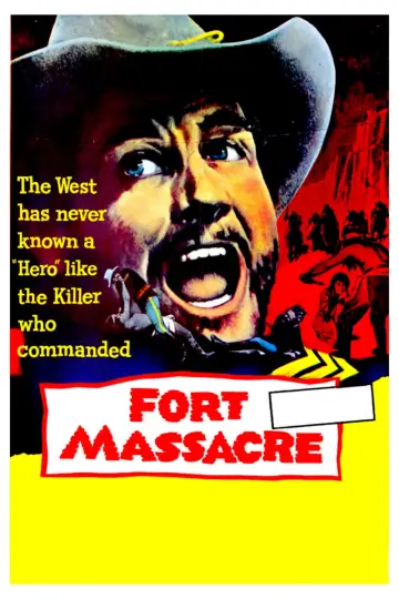 Poster to the movie "Fort Massacre" #1127809