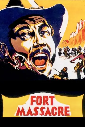 Poster to the movie "Fort Massacre" #1127811