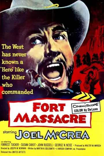 Poster to the movie "Fort Massacre" #1127813